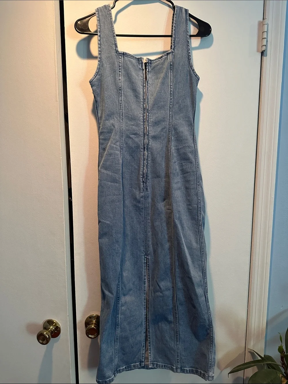 Abercrombie denim Maxi Dress
